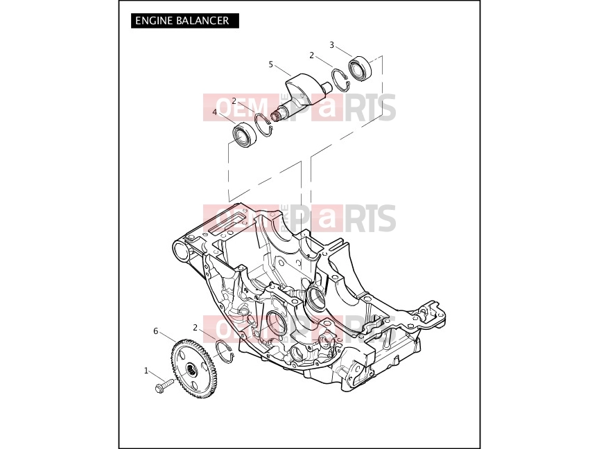 Harley-Davidson 2006 VRSC VRSCD NIGHT ROD  - VRSCD 105 ENGINE BALANCER