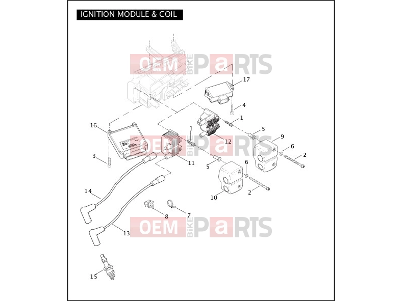 Harley-Davidson 2004 DYNA DYNA SUPER GLIDE  - FXD IGNITION MODULE & COIL