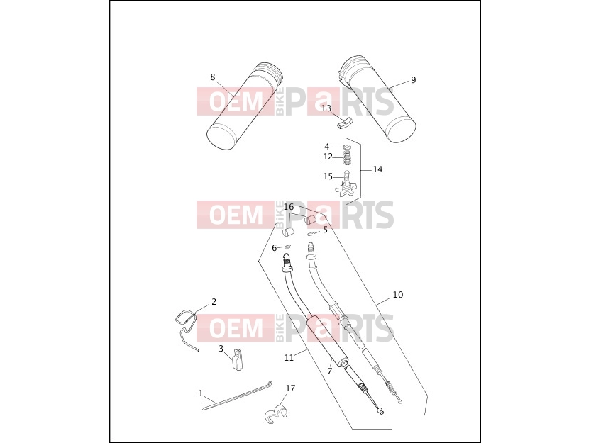 Harley-Davidson 2002 SOFTAIL NIGHT TRAIN  - FXSTBI THROTTLE CONTROL