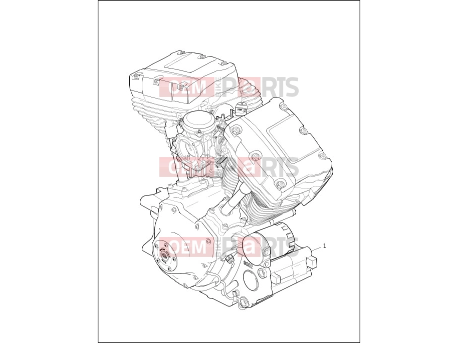 Harley-Davidson 2000 SOFTAIL SOFTAIL DEUCE  - FXSTD COMPLETE ENGINE - Twin Cam 88Bâ¢