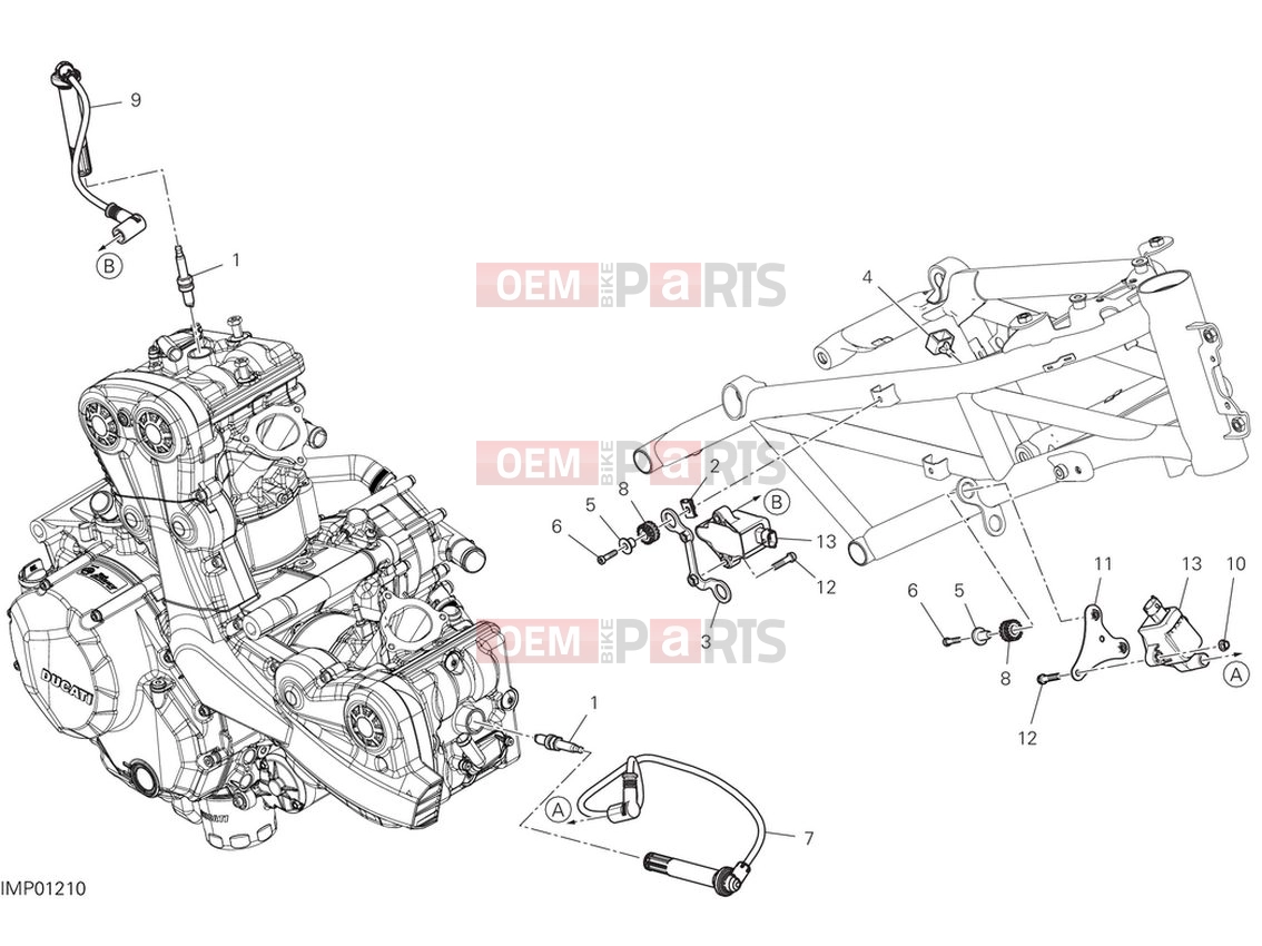DUCATI 2024 Multistrada V2 Ignition system
