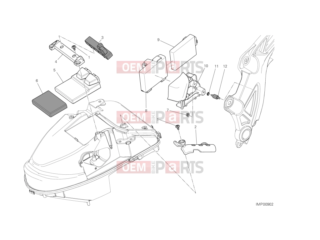 DUCATI 2014 Diavel ENGINE CONTROL UNIT