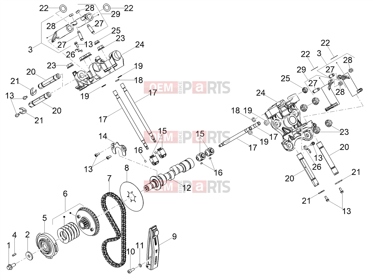 Engine » Timing system - Motoguzzi V85 TT Strada E5+ (EU) 2025
