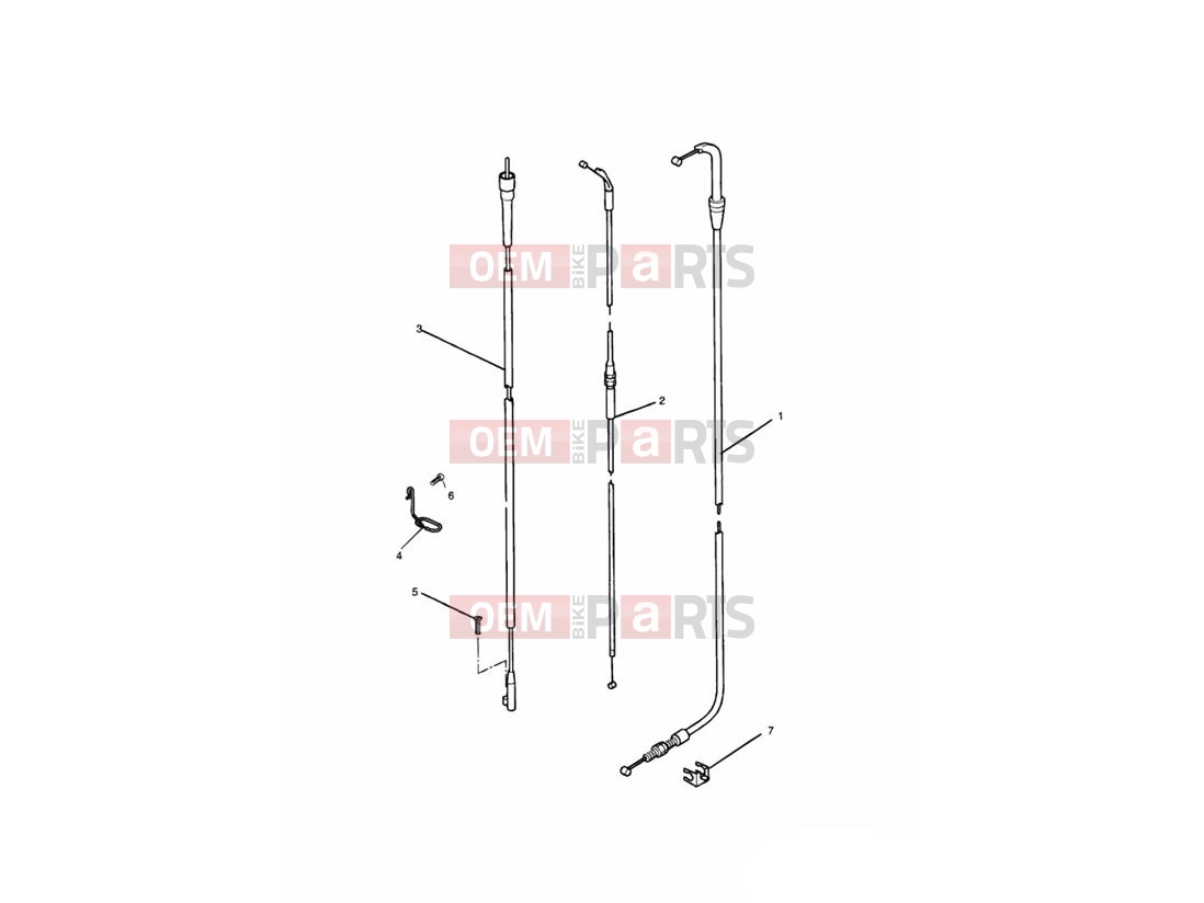 Triumph 2002 THUNDERBIRD Control Cables