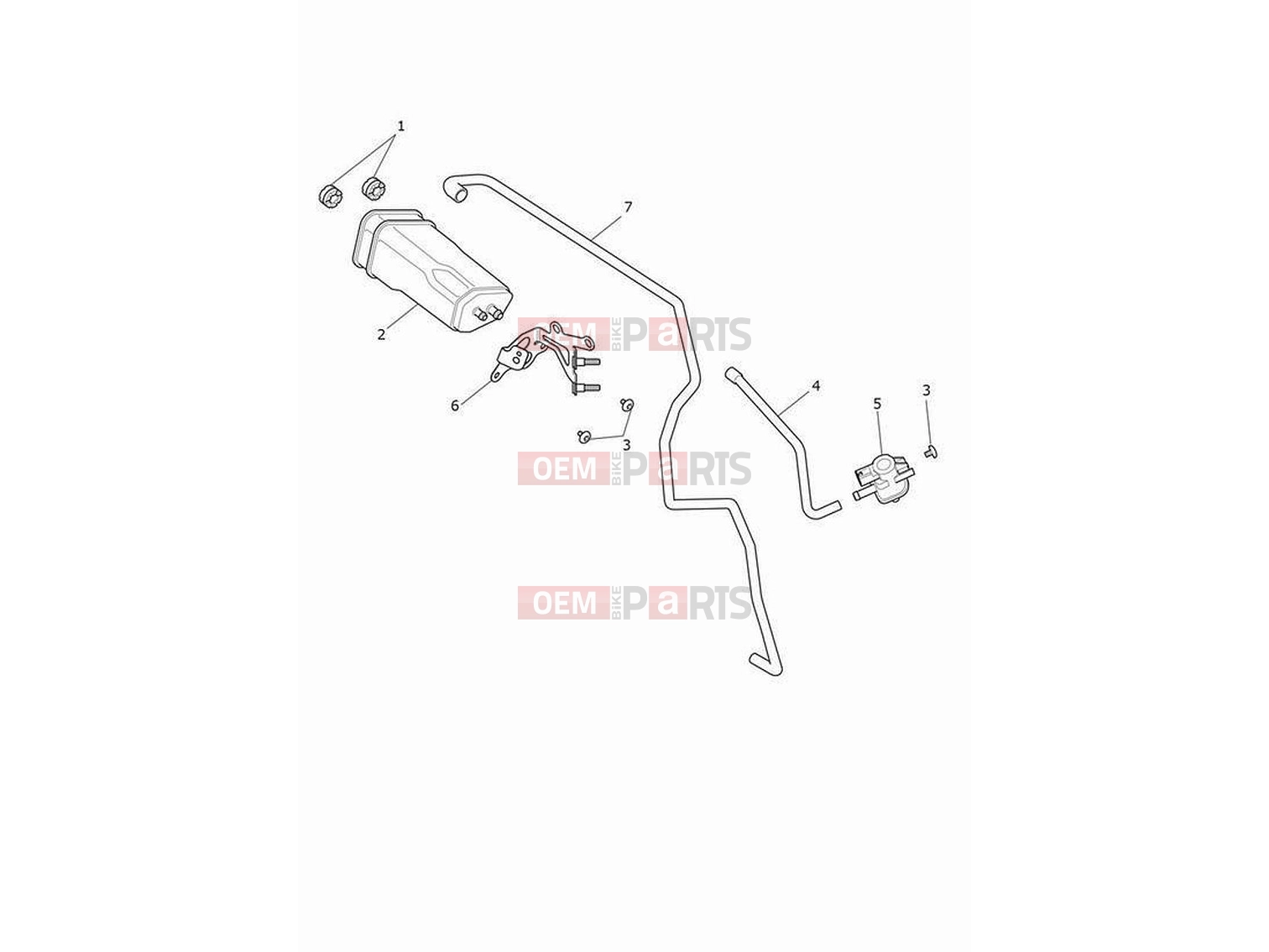 Triumph 2023 Rocket 3 R Evaporative system