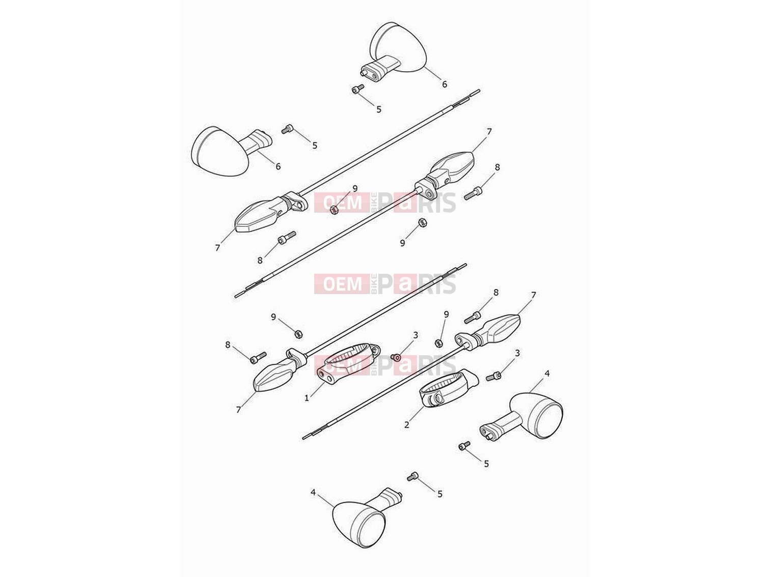 Triumph 2023 Rocket 3 R Indicators - US / CA
