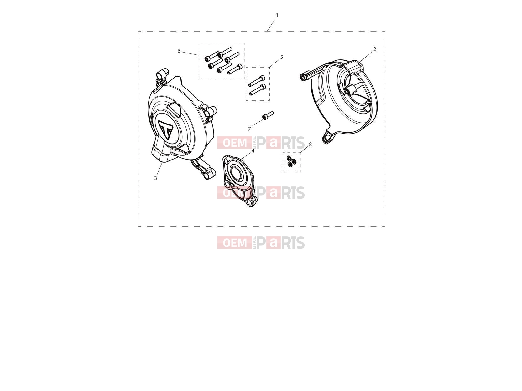 Triumph 2024 Daytona 660 Protector Kit, Engine Covers