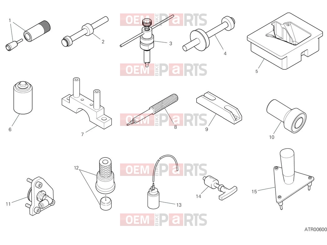 DUCATI 2025 Diavel V4 Workshop service tools - engine (2)