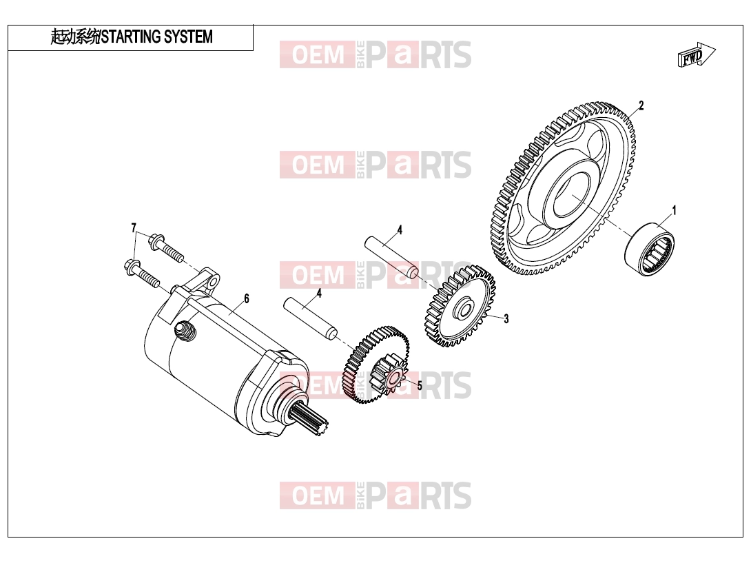 CFMOTO 2020 UTV UFORCE 1000 (CF1000UU) STARTING SYSTEM - E09