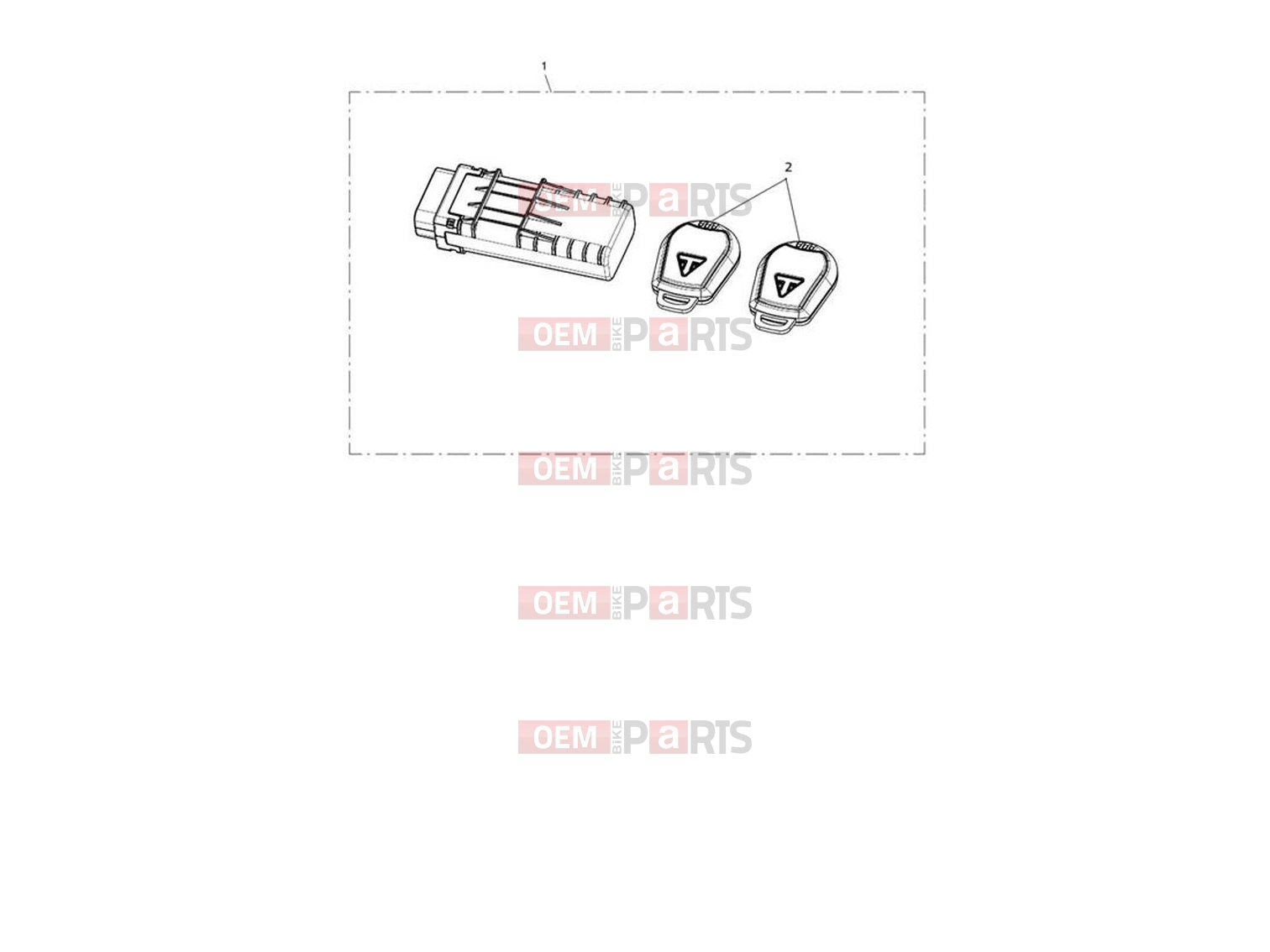 Tracker, Track+ - Triumph Trident 660 2024