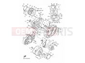CRANKCASE COVER 1 - Yamaha XVS1300A (11C9) 2016