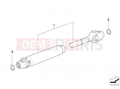 BMW Motorrad BMW 2002 R-Models 4V R 850 R 94 (0401,0406) Drive Shaft