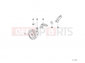 BMW Motorrad BMW 2002 R-Models 4V R 850 R 94 (0401,0406) Horn