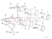 BMW Motorrad BMW 2002 R-Models 4V R 850 R 94 (0401,0406) Additional instruments, authorities