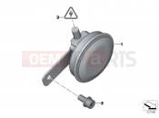 BMW Motorrad BMW 2013 C-Models C evolution (0C03) Horn