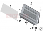 BMW Motorrad BMW 2013 C-Models C evolution (0C03) Instrument cluster