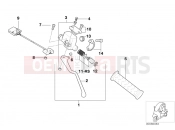 BMW Motorrad BMW 2003 C1, c1 200 C1 (0191) Handle unit left