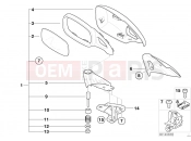 BMW Motorrad BMW 2003 C1, c1 200 C1 (0191) Mirror