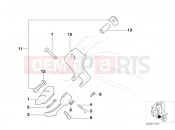 BMW Motorrad BMW 2003 C1, c1 200 C1 (0191) Pillion-passenger footrests