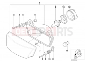 BMW Motorrad BMW 2003 C1, c1 200 C1 (0191) Headlight