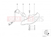 BMW Motorrad BMW 2003 C1, c1 200 C1 (0191) Rear light
