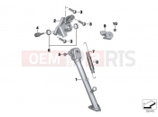 BMW Motorrad BMW 2016 C-Models C evolution (0C03) Side stand