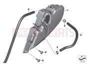 BMW Motorrad BMW 2014 S models S 1000 RR 15 (0D10,0D21) Expansion tank