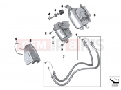 BMW Motorrad BMW 2014 S models S 1000 RR 15 (0D10,0D21) Exhaust flap