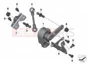 BMW Motorrad BMW 2014 S models S 1000 RR 15 (0D10,0D21) Level sensor