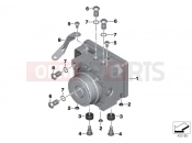 BMW Motorrad BMW 2014 S models S 1000 RR 15 (0D10,0D21) Pressure modulator ABS
