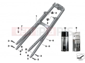 BMW Motorrad BMW 2014 S models S 1000 RR 15 (0D10,0D21) Rear frame
