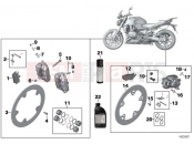 Brake service - BMW Motorrad R 1200 RS (0A05, 0A15) 2014