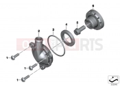 Engine ventilation - BMW Motorrad R 1200 RS (0A05, 0A15) 2014