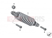 BMW Motorrad BMW 2014 C-Models C evolution (0C03) Spring strut, rear