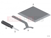 BMW Motorrad BMW 2014 C-Models C evolution (0C03) Car tool