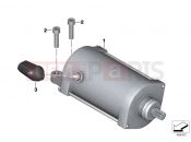 Starter - BMW Motorrad C 650 Sport 16 (0C04, 0C14) 2014