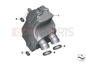 Intake muffler - BMW Motorrad C 650 Sport 16 (0C04, 0C14) 2014