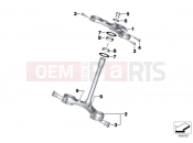 Fork bridge - BMW Motorrad C 650 Sport 16 (0C04, 0C14) 2014