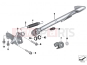 Side stand - BMW Motorrad C 650 Sport 16 (0C04, 0C14) 2014