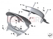 Dashboard support - BMW Motorrad C 650 Sport 16 (0C04, 0C14) 2014