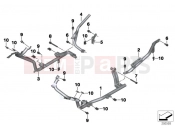 Bracket for running board - BMW Motorrad C 650 Sport 16 (0C04, 0C14) 2014