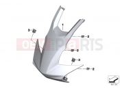 Front trim panel center part - BMW Motorrad C 650 Sport 16 (0C04, 0C14) 2014