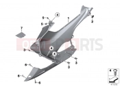 Footboards - BMW Motorrad C 650 Sport 16 (0C04, 0C14) 2014