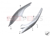 Tail trim - BMW Motorrad C 650 Sport 16 (0C04, 0C14) 2014