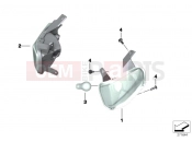 Turn signals, front - BMW Motorrad C 650 Sport 16 (0C04, 0C14) 2014