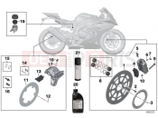 Brake service - BMW Motorrad HP4 (0D01, 0D11) 2012