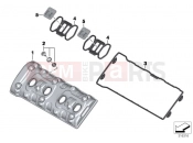 Cylinder head cover - BMW Motorrad HP4 (0D01, 0D11) 2012
