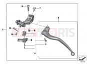 Clutch control assembly - BMW Motorrad HP4 (0D01, 0D11) 2012