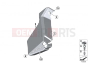 Covering inner - BMW Motorrad HP4 (0D01, 0D11) 2012