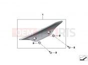 Slipstream deflector - BMW Motorrad HP4 (0D01, 0D11) 2012
